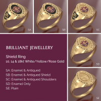 Ring Xs - 18kt Gold Deposit